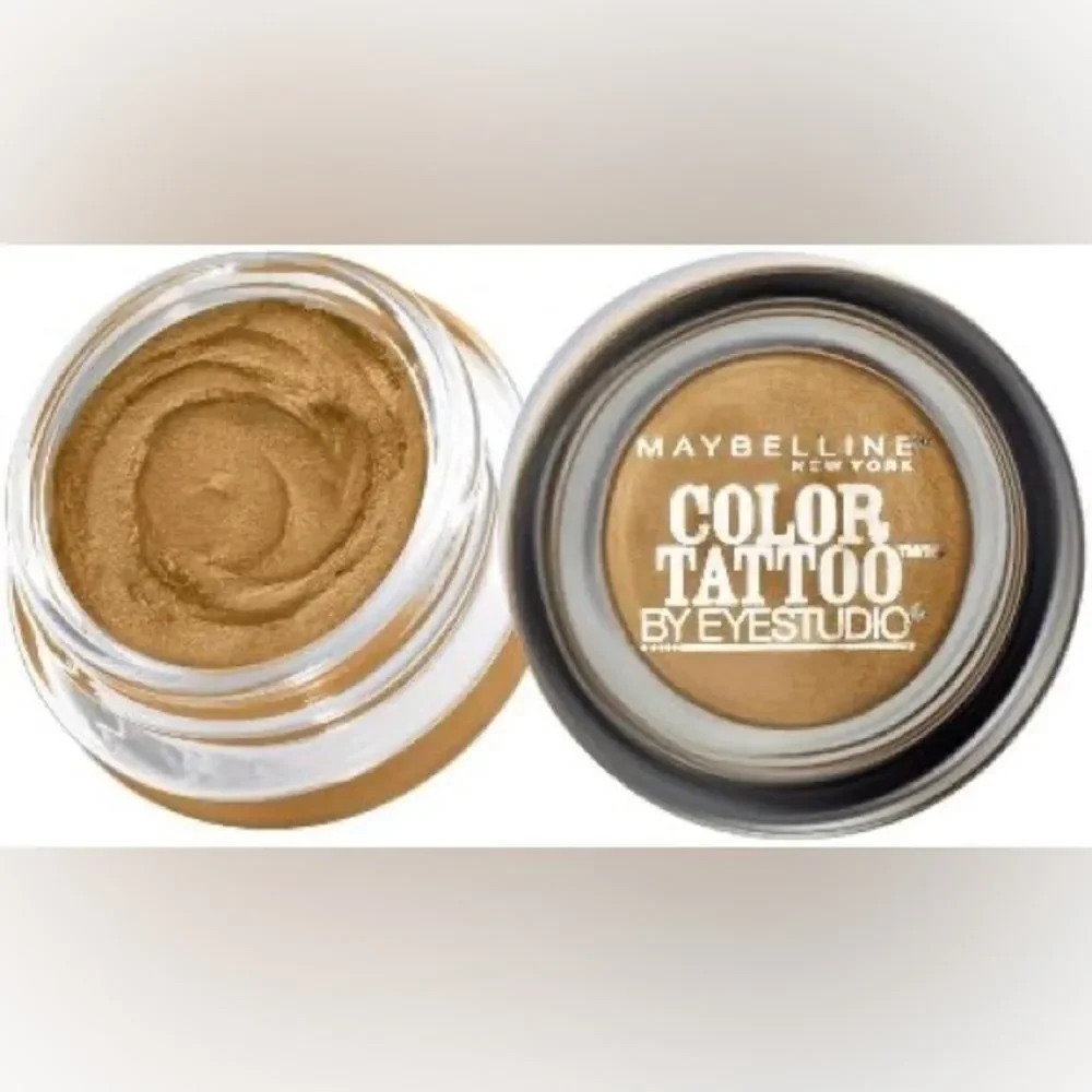 Maybelline Gold Eyeshadow Golden Girl Comor Tattoo